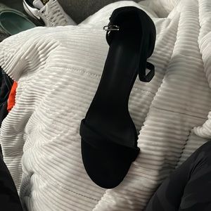 SHEIN Black heels, Size 9.5